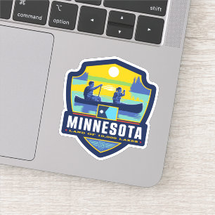 Sticker Fierté de l'État   Minnesota