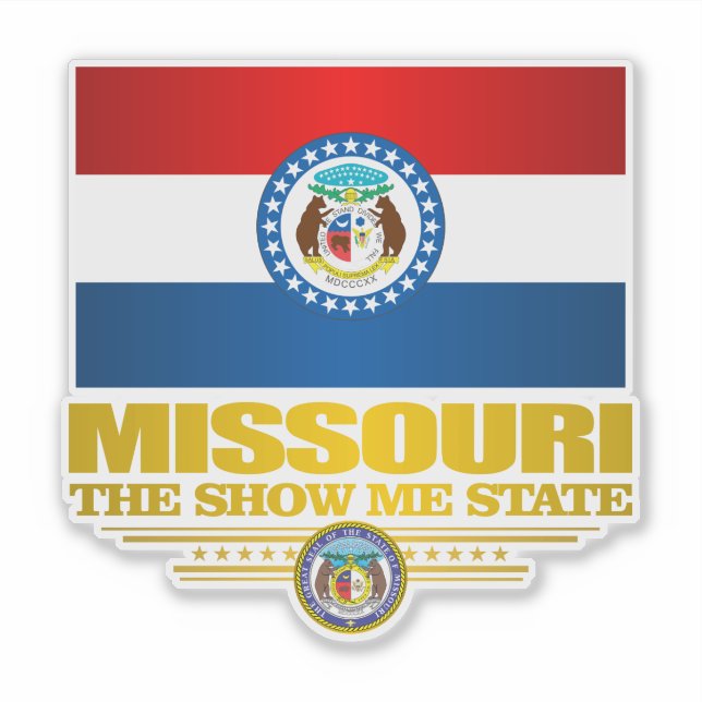 Sticker Fierté du Missouri (Devant)