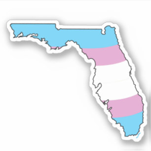 Sticker Fierté trans de Floride