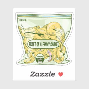 Sticker FILET D'UNE FENNY SNAKE Macbeth