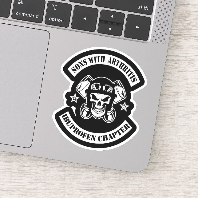 Sticker Fils avec arthrite Ibuprofène Chapitre (Détail)