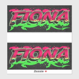 Sticker Fiona Prénom