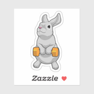 Sticker Fitness Rabbit Dumbbell