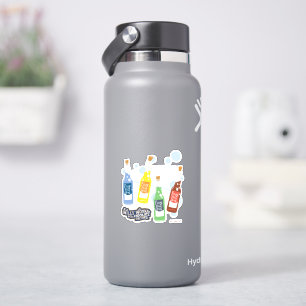 Sticker Fizzy Lifting Drink Graphic