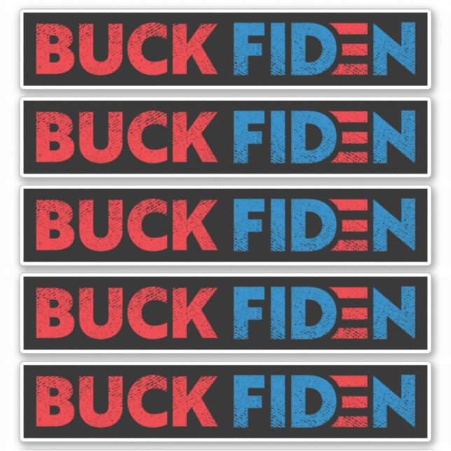 Sticker FJB drôle anti joe Biden pro Trump (Devant)