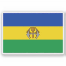 Sticker Flag of KwaNdebele, the Republic of South Africa