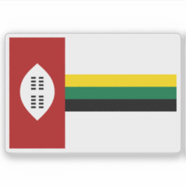 Sticker Flag of KwaZulu (1977-1985), Rep. of South Africa