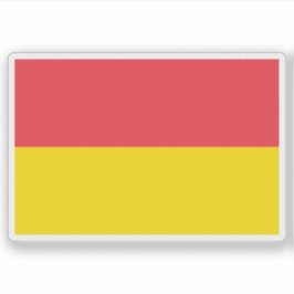 Sticker Flag of Pretoria, the Republic of South Africa