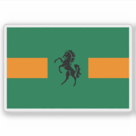 Sticker Flag of QwaQwa, the Republic of South Africa