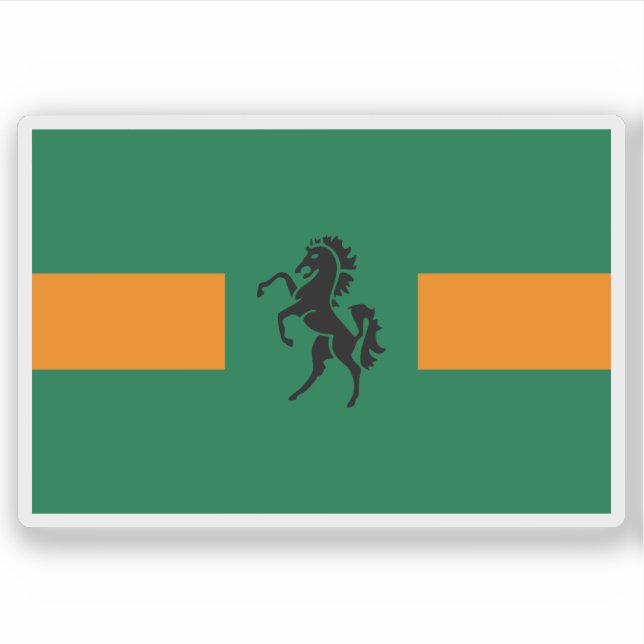 Sticker Flag of QwaQwa, the Republic of South Africa (Devant)