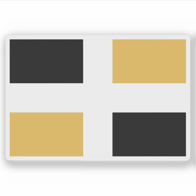 Sticker Flag of the city of Lévis, Quebec, Canada (Devant)