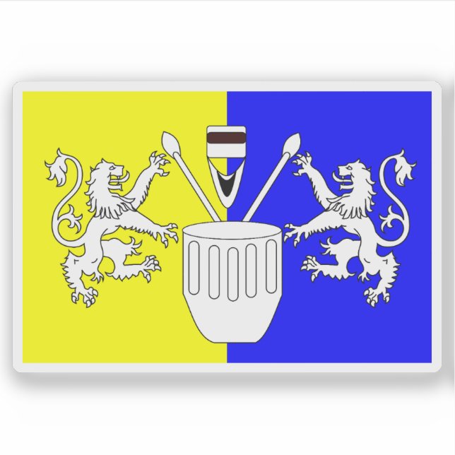 Sticker Flag of the Tooro People, Uganda (Devant)