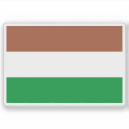 Sticker Flag of Transkei, the Republic of South Africa