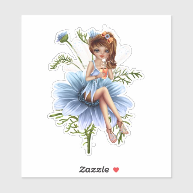 Sticker Fleur (Feuille)
