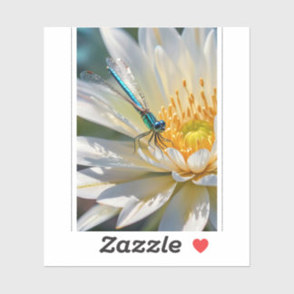 Sticker Fleur de dragon