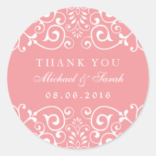 Sticker Fleur Fête des mariées Fleur Rose Doux Fav