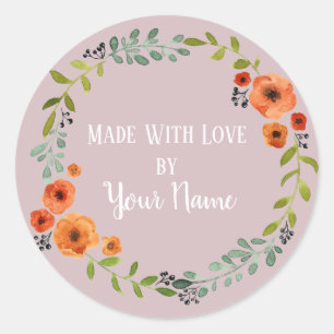 Sticker Fleur Fleur Personnalisé