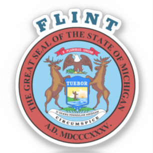 Sticker Flint - MICHIGAN