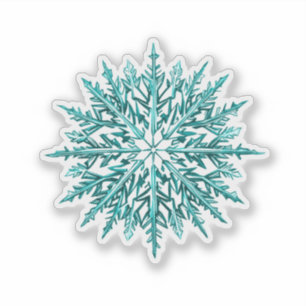 Sticker Flocon de neige Icy