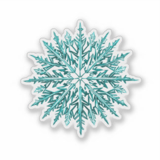 Sticker Flocon de neige Icy