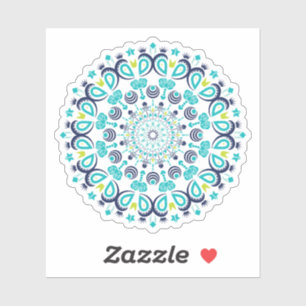 Sticker Floral Fleur Cute Mandala