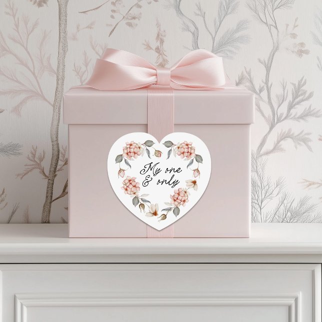 Sticker Floral Heart Valentine's Day (Créateur téléchargé)