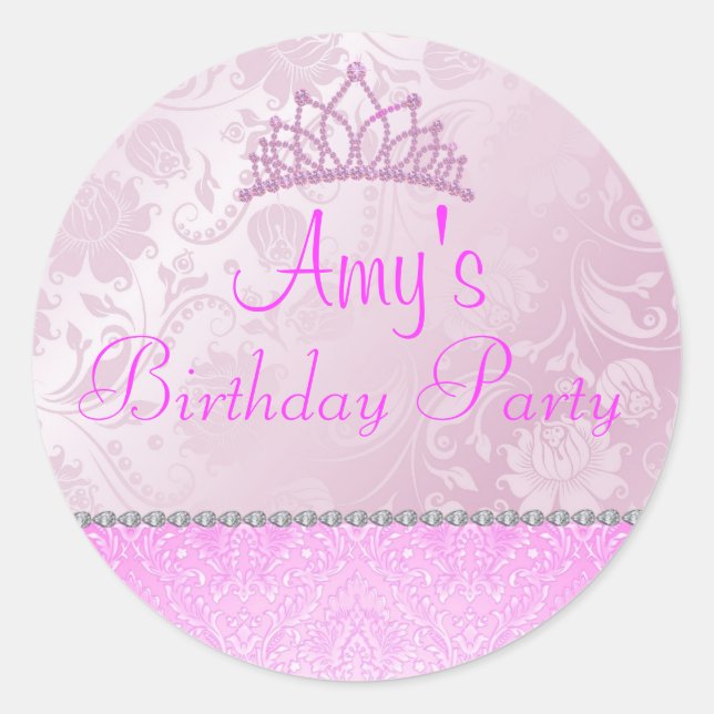Sticker Floral Princess Rose (Devant)