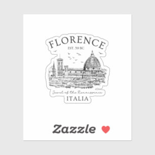 Sticker Florence Italie - Florence Souvenir italien