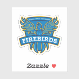 Sticker Floride Virtual High School Firebirds