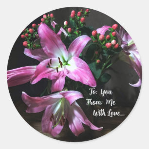 Sticker Flowers to you