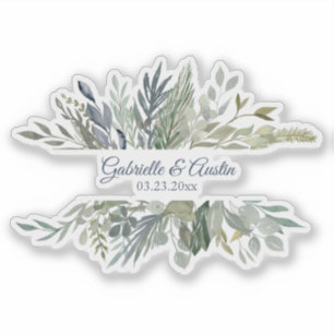 Sticker Foliage des bois Nouveaux mariés