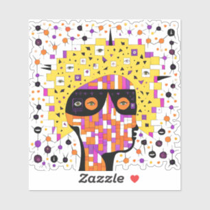 Sticker Folk 001 Nancy