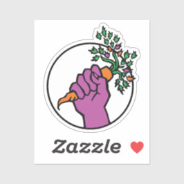 Sticker Food Not Bombs logo