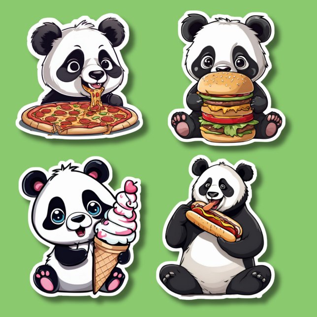 Sticker Foodies fourrure Set étanche (Créateur téléchargé)