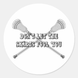 Sticker Fool Girls Lacrosse