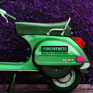 Sticker Forgiveness, 2 in 1, Vegan