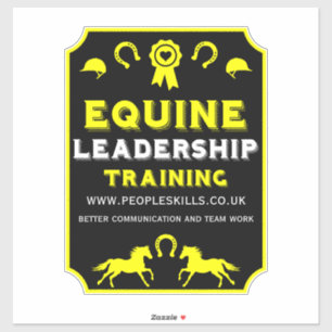Sticker Formation au leadership équin