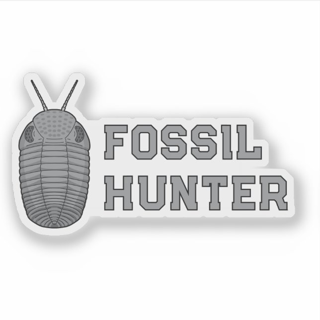 Sticker Fossil Hunter Trilobite (Devant)