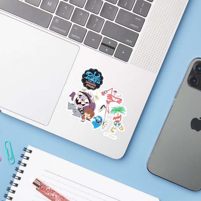 Sticker Foster's Home for Imaginary Friends | Dancing (Ordinateur portable avec iPhone)