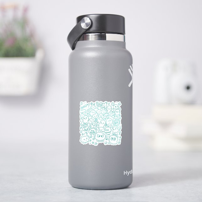 Sticker Foule Mignonne (HydroFlask)