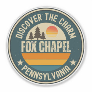 Sticker Fox Chapel, Pennsylvanie