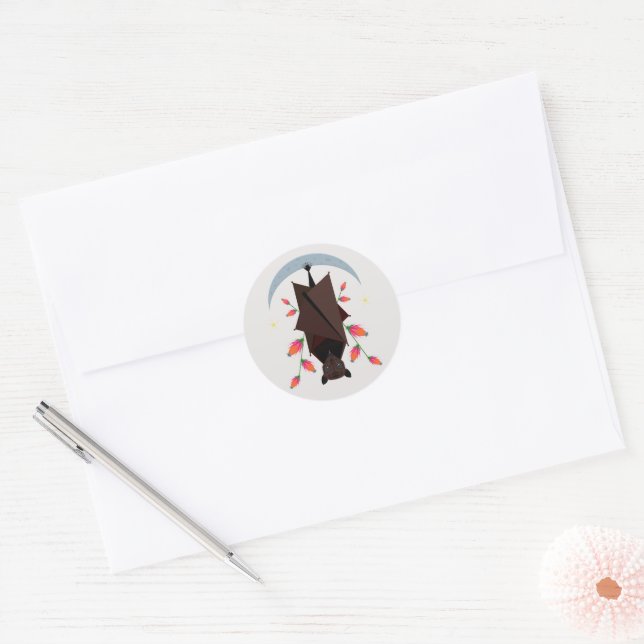 Sticker Fox volant (Enveloppe)