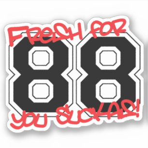 Sticker Frais pour '88