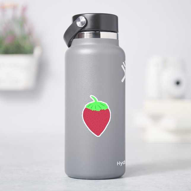 Sticker Fraise (HydroFlask)