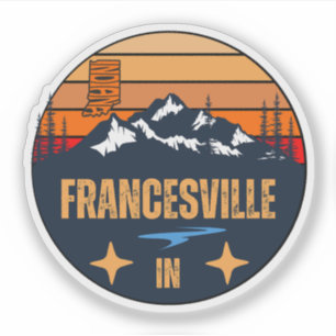 Sticker Francesville, Indiana