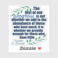 Franklin D. Roosevelt Citation Inspirationnelle Pr