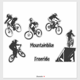 Sticker Freeride Mountain Bike