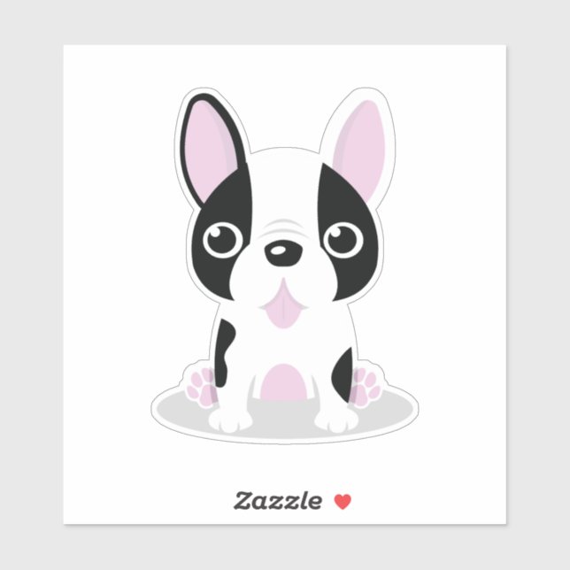 Sticker French Bulldog - Frenchie Lover (Feuille)