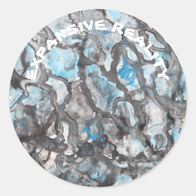 Sticker Fréquences créatives - RÉALITÉ EXPANSIVE (Devant)