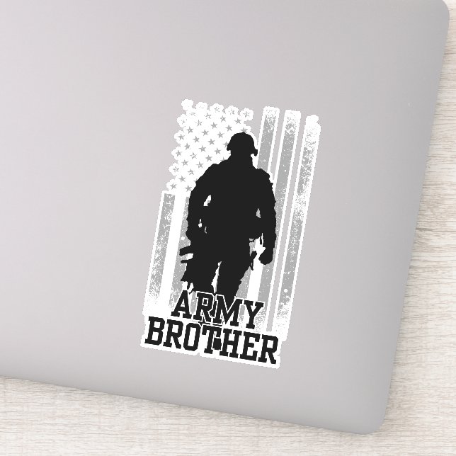 Sticker Frère de l'armée (Détail)